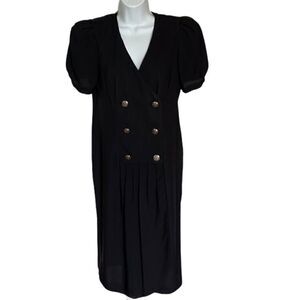 Vintage Double Breasted Professional Dress, Size Small